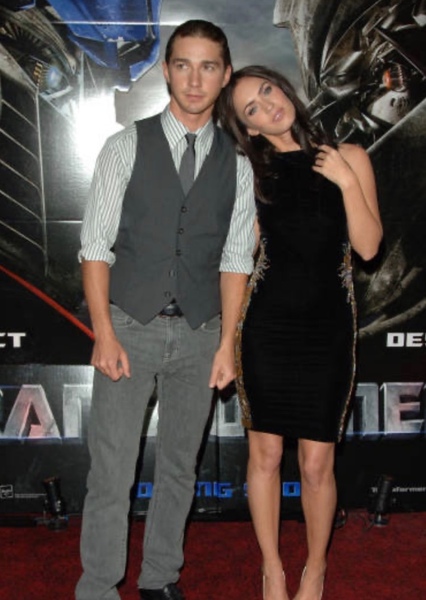 Shia LaBeouf and Megan Fox photo