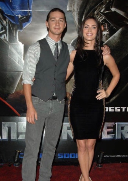 Shia LaBeouf and Megan Fox photo