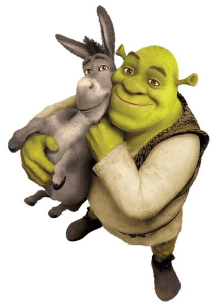 Shrek and Donkey photo