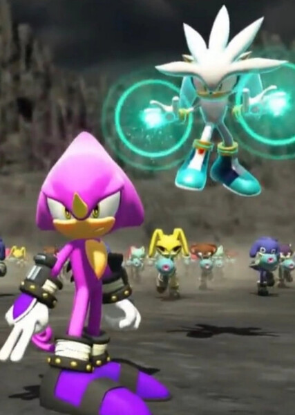 Silver and Espio photo