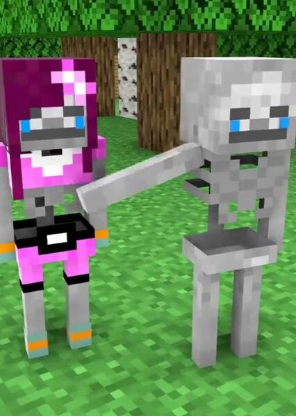 Skeleton Boy and Girl photo