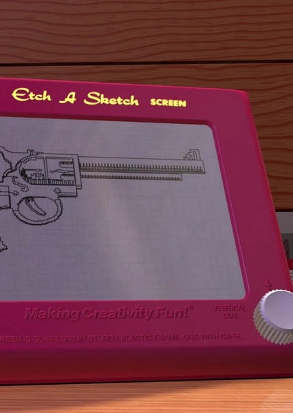 SKYWALKER, TOY - ETCH-A-SKETCH REVEALING PICTURE