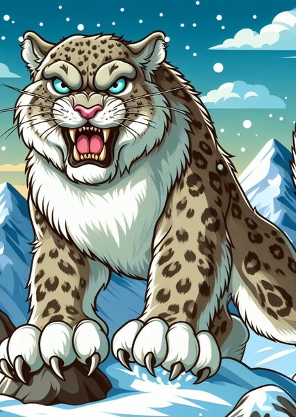 Snow Leopard photo
