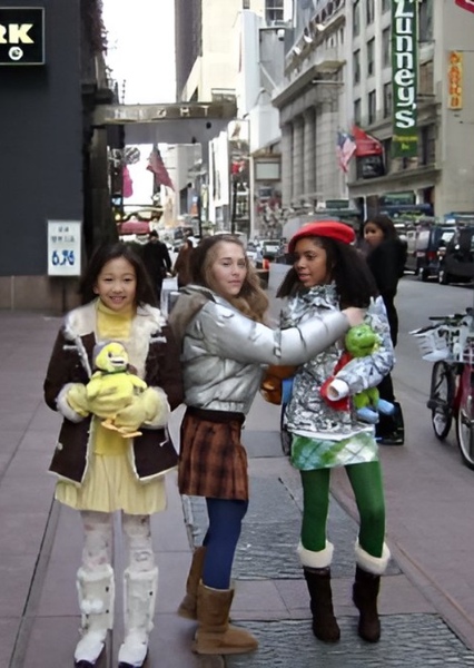 Sofie Zamchick, Teala Dunn and Danica Lee