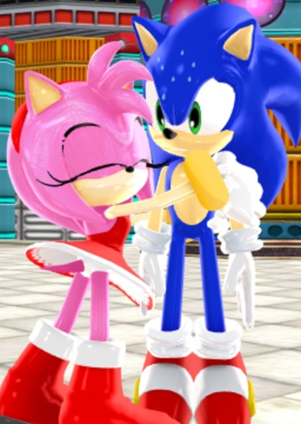 Sonic and Amy photo