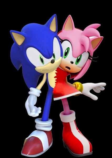 Sonic and Amy photo
