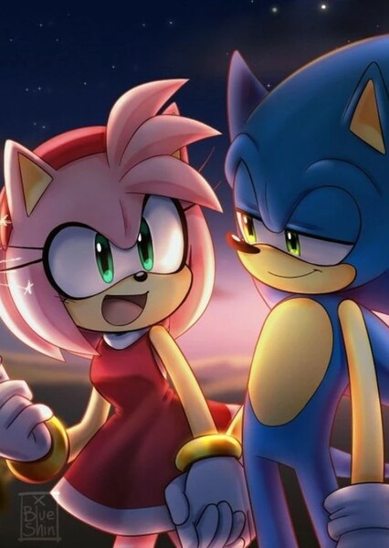 Sonic and Amy photo