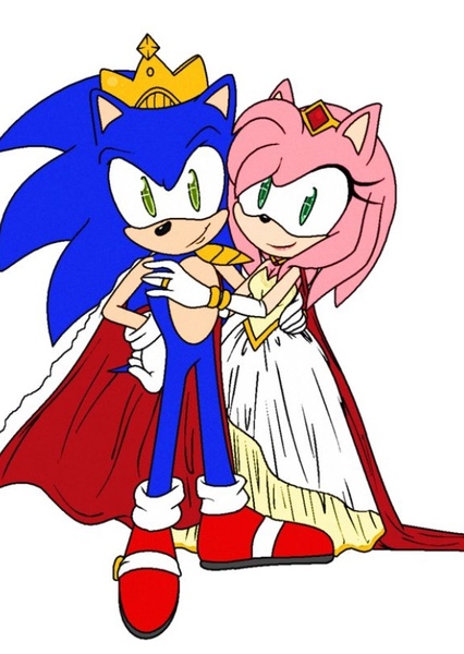 Sonic and Amy photo