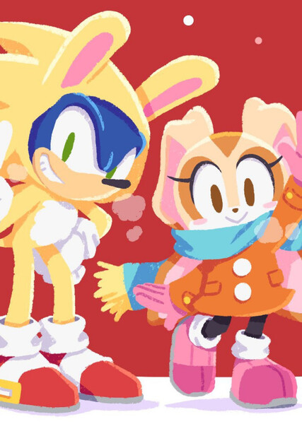 Sonic and Cream photo