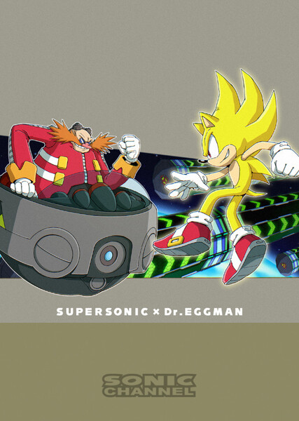 Sonic and Eggman photo