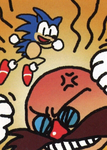 Sonic and Eggman photo
