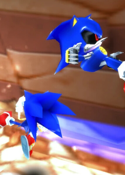 Sonic and Metal Sonic photo