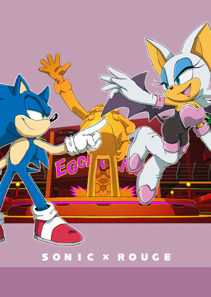 Sonic and Rouge photo