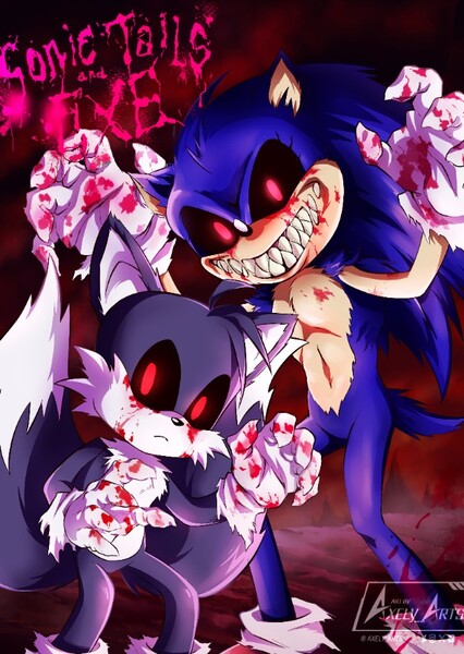 Sonic.EXE and Tails.EXE photo