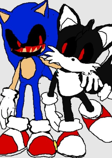 Sonic.EXE and Tails.EXE photo