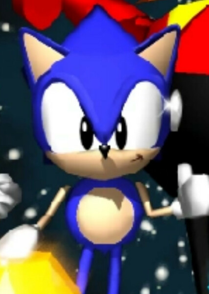 Sonic the Hedgehog (Classic) as Sonic R (1997) in Sonic the Hedgehog Sorting - All Games/Media