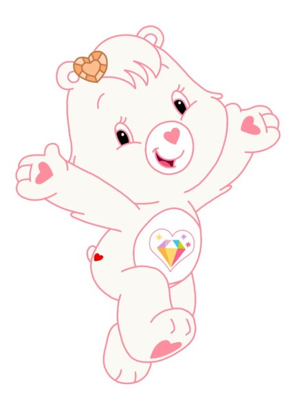Sparkle Heart Bear