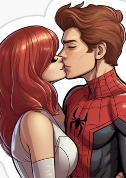 Spider-Man and MJ Watson photo