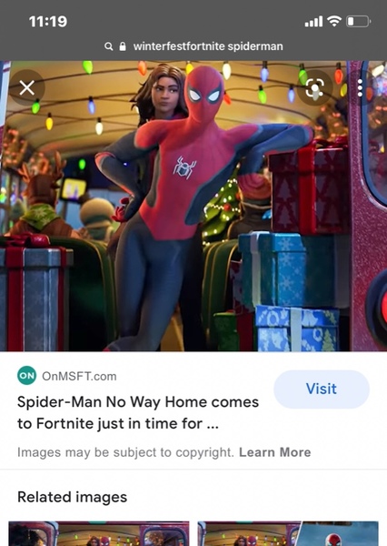 spider-man (earth fortnite) photo