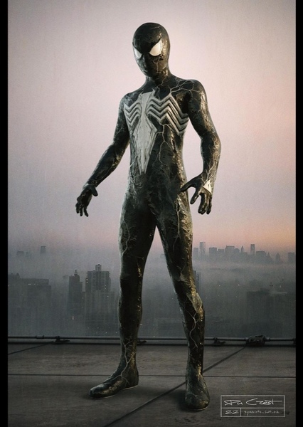 Spider Man symbiotic suit
