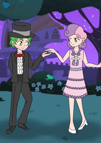 Spike and Sweetie Belle photo
