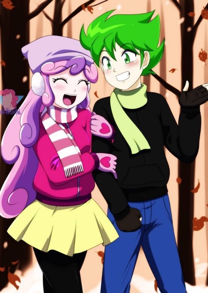 Spike and Sweetie Belle photo