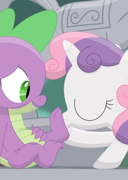 Spike and Sweetie Belle photo