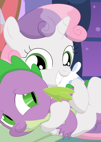 Spike and Sweetie Belle photo
