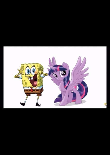 SpongeBob Squarepants and Twilight Sparkle photo