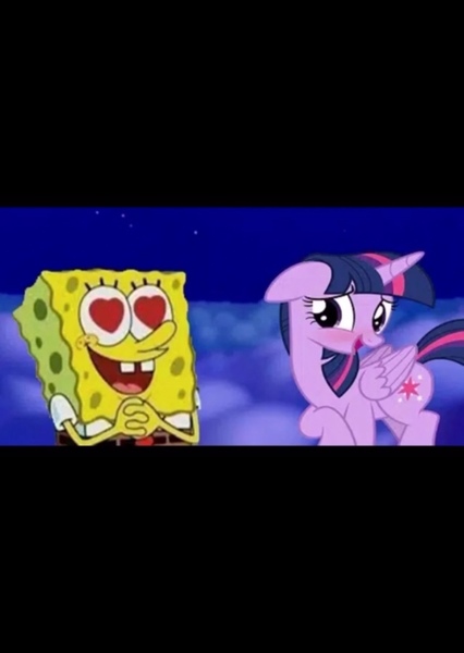 SpongeBob Squarepants and Twilight Sparkle photo