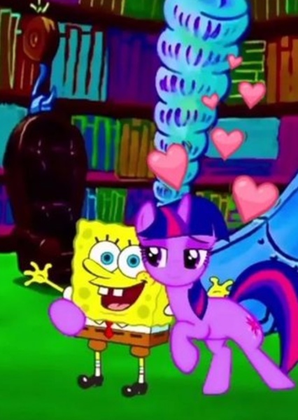 SpongeBob Squarepants and Twilight Sparkle photo