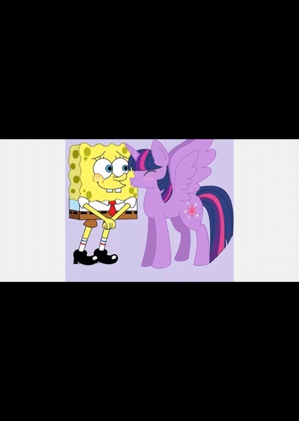 SpongeBob Squarepants and Twilight Sparkle photo