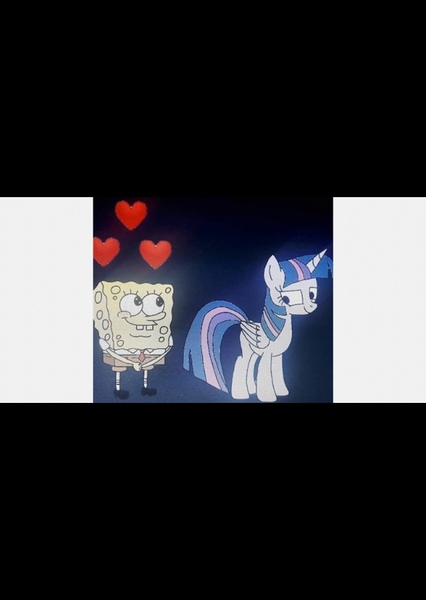 SpongeBob Squarepants and Twilight Sparkle photo
