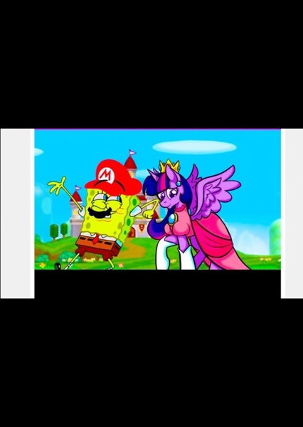SpongeBob Squarepants and Twilight Sparkle photo