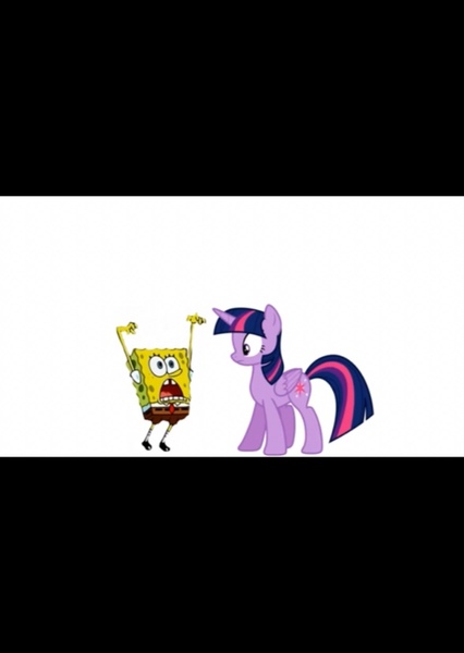 SpongeBob Squarepants and Twilight Sparkle photo