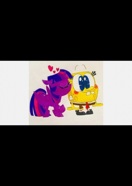 SpongeBob Squarepants and Twilight Sparkle photo