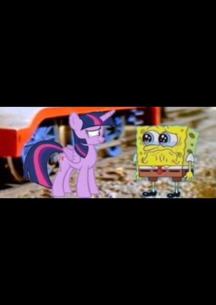 SpongeBob Squarepants and Twilight Sparkle photo