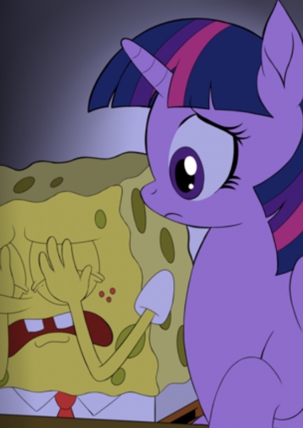 SpongeBob Squarepants and Twilight Sparkle photo