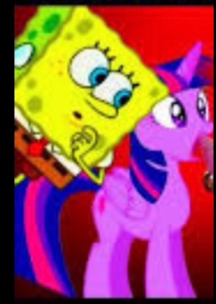 SpongeBob Squarepants and Twilight Sparkle photo