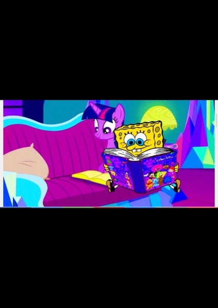 SpongeBob Squarepants and Twilight Sparkle photo