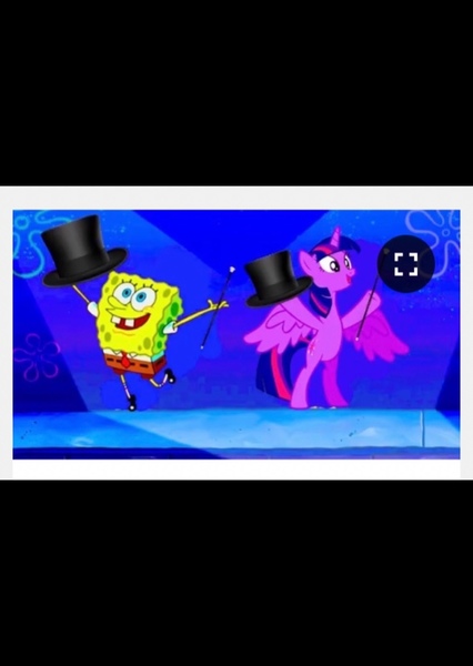 SpongeBob Squarepants and Twilight Sparkle photo