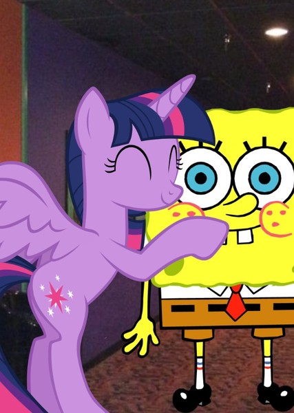 SpongeBob Squarepants and Twilight Sparkle photo