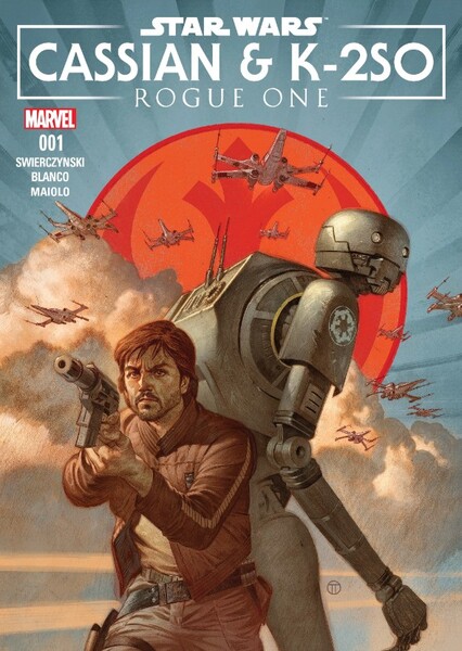 Star Wars Cassian Andor and K2SO Comic