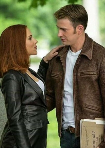 Steve Rogers and Natasha Romanoff photo