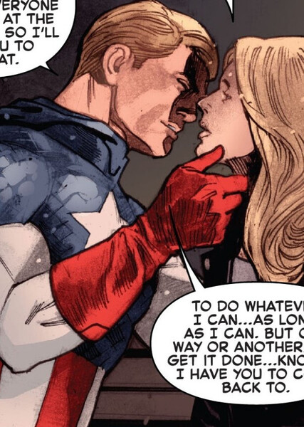 Steve Rogers and Sharon Carter photo