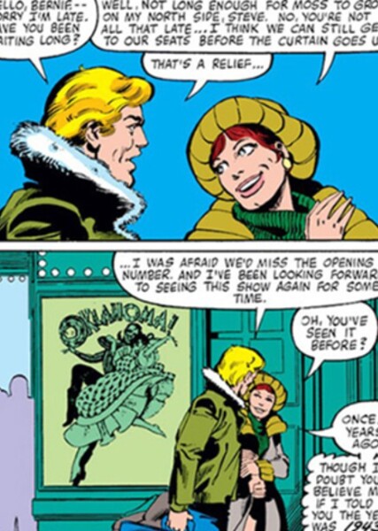 Steve Rogers x Bernie Rosenthal