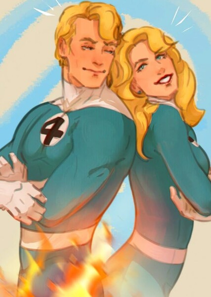 Sue and Johnny Storm
