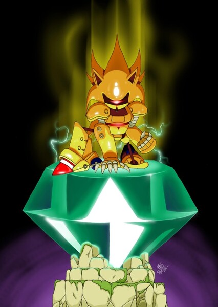 Super Mecha Sonic photo