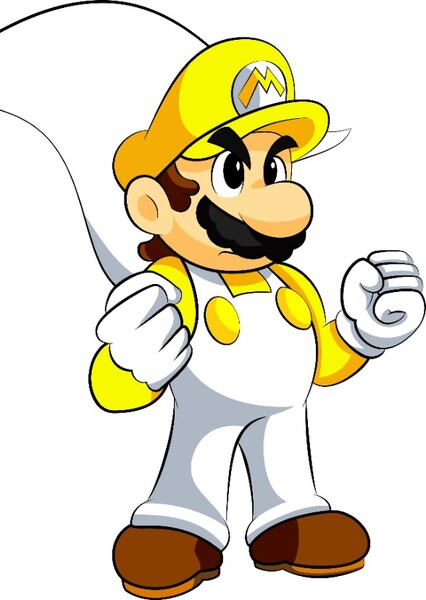 Mario uses the Power of the Chaos Emeralds