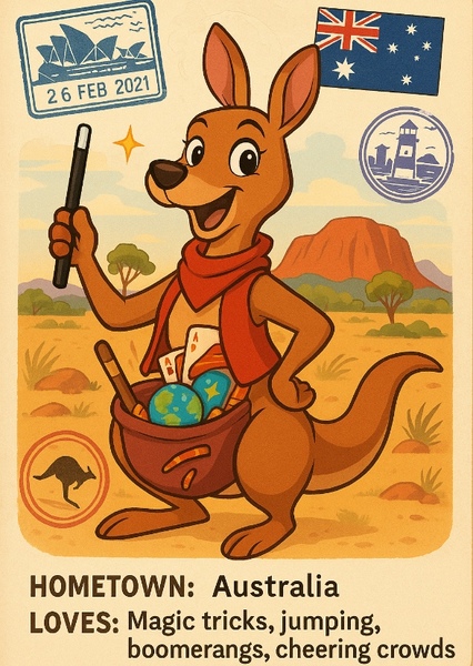 Sydney the Kangaroo photo